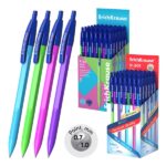 ErichKrause R-301 Matic Neon Penna a sfera a scatto - Modelli assortiti - Spessore tratto 0
