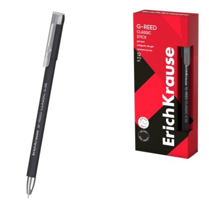 ErichKrause G-Reed Stick Classic Penna a sfera con cappuccio - Punta da 0