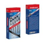 ErichKrause G-Star Stick and Grip Classic Penna a sfera con cappuccio - Punta da 0,5 mm - Larghezza tratto 0,3 mm - Inchiostro gel - Resistente all'acqua - Impugnatura in gomma - Asciugatura rapida - Colore nero - immagine 4
