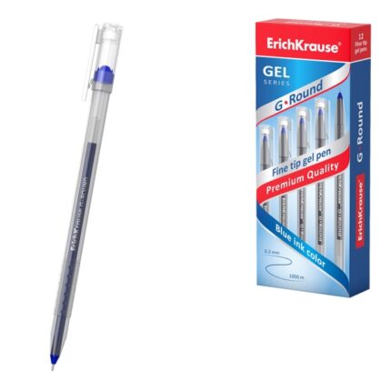 ErichKrause G-Round Stick Classic Penna a sfera con cappuccio - Punta da 0
