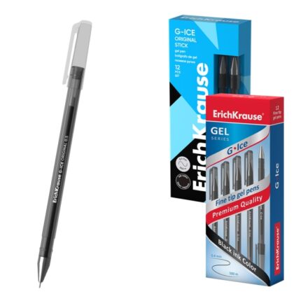 ErichKrause G-Ice Stick Original Penna a sfera con cappuccio - Punta da 0