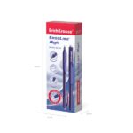 4 mm - Inchiostro in gel - Resistente all'acqua - Impugnatura in gomma - Colore blu