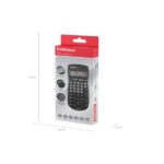 Calcolatrice scientifica ErichKrause SC-920 Classic - Display LCD a 10 cifre - 56 funzioni - Spegnimento automatico - Colore: nero - immagine 4