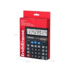 ErichKrause DC-777-12N Classic Calcolatrice da tavolo - Display LCD a 12 cifre - Spegnimento automatico - Alimentazione solare - Colore: nero - immagine 3