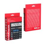 ErichKrause DC-777-12N Classic Calcolatrice da tavolo - Display LCD a 12 cifre - Spegnimento automatico - Alimentazione solare - Colore: nero - immagine 4