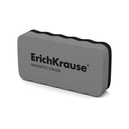 ErichKrause Gomma per lavagna bianca - Magnetica - Non graffia la superficie - 107 x 57 mm - Colore grigio