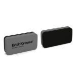 ErichKrause Gomma per lavagna bianca - Magnetica - Non graffia la superficie - 107 x 57 mm - Colore grigio - immagine 2