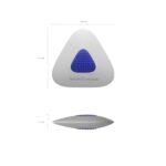 ErichKrause SmartWay Espositore triangolare con 24 gomme da cancellare - Gomma termoplastica - Ipoallergenica - Non lascia residui - Colore bianco - immagine 2