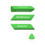 ErichKrause ErgoLine Prism Espositore con 36 gomme da cancellare - Gomma termoplastica - Ipoallergenica - Non lascia residui - Senza PVC - Colori assortiti - immagine 3
