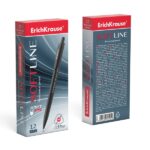 ErichKrause SoftLine Portamine - Mina HB da 0,9 mm - Gomma integrata - Corpo triangolare con rivestimento morbido - Ergonomico - Colore nero - immagine 4