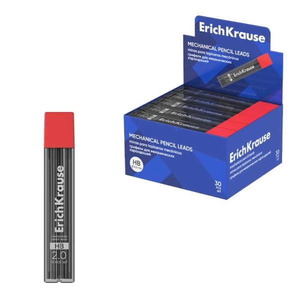 ErichKrause Espositore con 30 confezioni da 10 mine di ricambio per portamine - 2