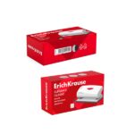 ErichKrause Elegance Classic Perforatrice per carta - Perforazione fino a 10 fogli - Barra di guida con indicatori di formato - Vassoio - Base in plastica antiscivolo - Colori assortiti - immagine 5