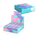 ErichKrause City Mini Espositore con 28 temperamatite con contenitore - Plastica - Lama in acciaio al carbonio nichelata - Foro da 8 mm - Colori assortiti - immagine 4