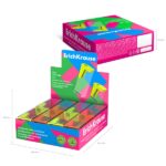 ErichKrause City Neon Espositore con 16 temperamatite con contenitore - Plastica - Lama in acciaio al carbonio nichelata - Foro da 8 mm - Colori assortiti - immagine 4