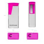 ErichKrause City Vivid Espositore con 16 temperamatite con contenitore - Plastica - Lama in acciaio al carbonio nichelata - Foro da 8 mm - Colori assortiti - immagine 3