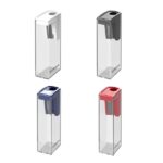 ErichKrause City Classic Espositore con 16 temperamatite con contenitore - Plastica - Lama in acciaio al carbonio nichelata - Foro da 8 mm - Colori assortiti - immagine 2