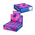 ErichKrause City Mini Vivid Espositore con 28 temperamatite con contenitore - Plastica - Lama in acciaio al carbonio nichelata - Foro da 8 mm - Colori assortiti - immagine 4