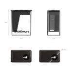 ErichKrause City Mini Classic Espositore con 28 temperamatite con contenitore - Plastica - Lama in acciaio al carbonio nichelata - Foro da 8 mm - Colori assortiti - immagine 3