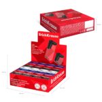ErichKrause City Mini Classic Espositore con 28 temperamatite con contenitore - Plastica - Lama in acciaio al carbonio nichelata - Foro da 8 mm - Colori assortiti - immagine 4
