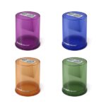ErichKrause Ferro Container Plus Espositore con 12 temperamatite con contenitore - In metallo - 2 fori da 8 e 11 mm - Lama in acciaio al carbonio nichelata - Colori assortiti - immagine 2