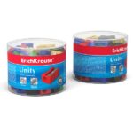 ErichKrause Unity Temperamatite in plastica - Lama in acciaio al carbonio nichelata - Foro da 8 mm - Colori assortiti - immagine 5