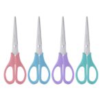 ErichKrause EasyCut Pastel Espositore con 24 forbici da 17 cm - Manici in plastica resistente agli urti - Ergonomiche - Colori assortiti - immagine 2