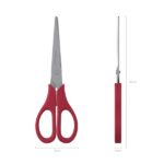 ErichKrause EasyCut Forbici da 17 cm - Manici in plastica resistente agli urti - Ergonomiche - Colori assortiti - immagine 3