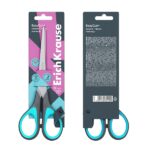 ErichKrause EasyCut+ Forbici da 19 cm - Impugnature in plastica e gomma antiscivolo - Doppia affilatura - Acciaio inossidabile - Ergonomiche - Colori assortiti - immagine 5