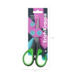 ErichKrause EasyCut+ Forbici da 15 cm - Impugnature in plastica e gomma antiscivolo - Doppia affilatura - Acciaio inossidabile - Colori assortiti - immagine 4