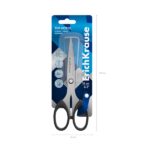 ErichKrause Top Model Forbici da 16 cm - Lame ad arco - Impugnature in plastica resistente agli urti - Doppia affilatura - Acciaio inossidabile - Ergonomiche - Colore nero - immagine 3