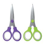 ErichKrause Junior Forbici da 13 cm - Punte arrotondate - Manici in plastica resistente agli urti - Acciaio inossidabile - Ergonomiche - Colori assortiti - immagine 2