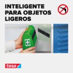 Tesa On & Off Nastro in velcro 20 mm x 1 m - Può essere aperto e chiuso fino a 10.000 volte - Colore: nero - immagine 3