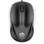 Mouse HP 1000 USB 1200 dpi - 3 pulsanti - Ambidestro - Cavo da 1