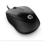 Mouse HP 1000 USB 1200 dpi - 3 pulsanti - Ambidestro - Cavo da 1,50 m - Colore: nero - immagine 3