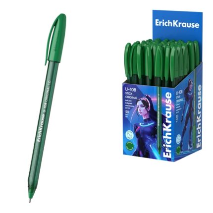ErichKrause U-108 Stick Original Penna a sfera con cappuccio - Punta da 1