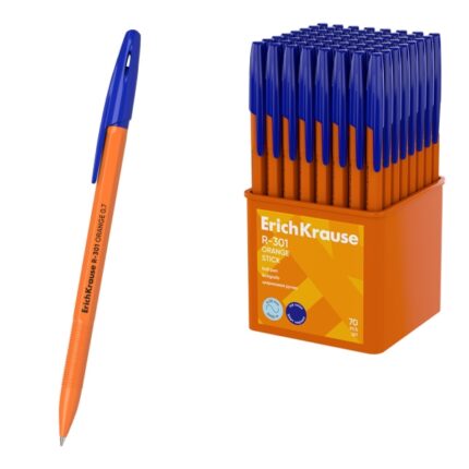 ErichKrause R-301 Stick Orange Penna a sfera con cappuccio - Punta da 0