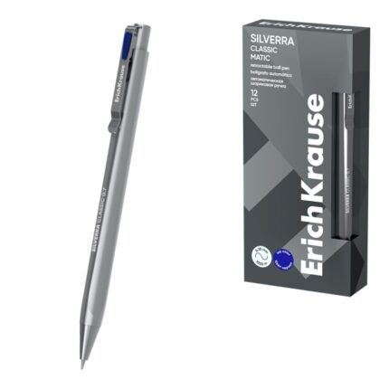 ErichKrause Silverra Matic Classic Penna a sfera retrattile - Punta da 0