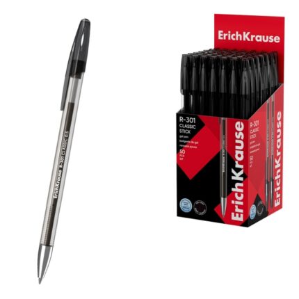 ErichKrause R-301 Gel Stick Classic Penna a sfera con cappuccio - Punta da 0