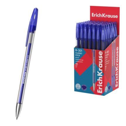 ErichKrause R-301 Gel Stick Classic Penna a sfera con cappuccio - Punta da 0
