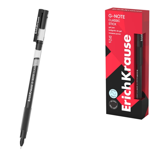 ErichKrause G-Note Stick Classic Penna a sfera con cappuccio - Punta da 0