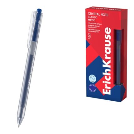 ErichKrause Crystal Note Matic Classic Penna a sfera a scorrimento - Punta da 0
