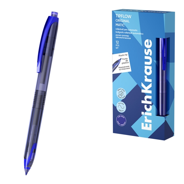 ErichKrause TipFlow Matic Original Penna a sfera retrattile - Punta da 0