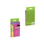 Calcolatrice tascabile ErichKrause PC-103 Neon - Display LCD a 8 cifre - Confezionata nella confezione originale - Alimentazione solare - Colore rosa neon - immagine 5