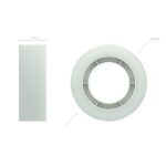 confezione da 4 nastri adesivi - Adesione elevata - Larghezza 18 mm - 20 metri - Superficie opaca antiriflesso - Colore trasparente