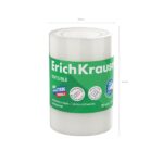 ErichKrause Invisible, confezione da 4 nastri adesivi - Adesione elevata - Larghezza 18 mm - 20 metri - Superficie opaca antiriflesso - Colore trasparente - immagine 3
