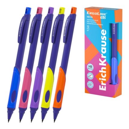 ErichKrause ErgoLine Kids Neon Matita meccanica - Mina HB da 2