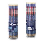 ErichKrause Windows Matita di grafite con gomma - Miniera HB - Corpo triangolare - Plastica - Colori assortiti - immagine 5
