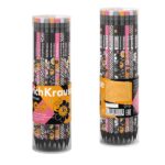 ErichKrause Positive Vibe Matita a grafite con gomma - Miniera HB - Corpo rotondo - Plastica - Colori assortiti - immagine 5