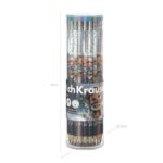 ErichKrause Magic Pet Matita di grafite con gomma - Mina HB - Corpo rotondo - Plastica - Colori assortiti - immagine 4