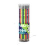 ErichKrause JOY Reef Matita a grafite con gomma - Miniera HB - Corpo rotondo - Plastica - Colori assortiti - immagine 4